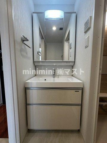 プレジオ阿波座の洗面所
