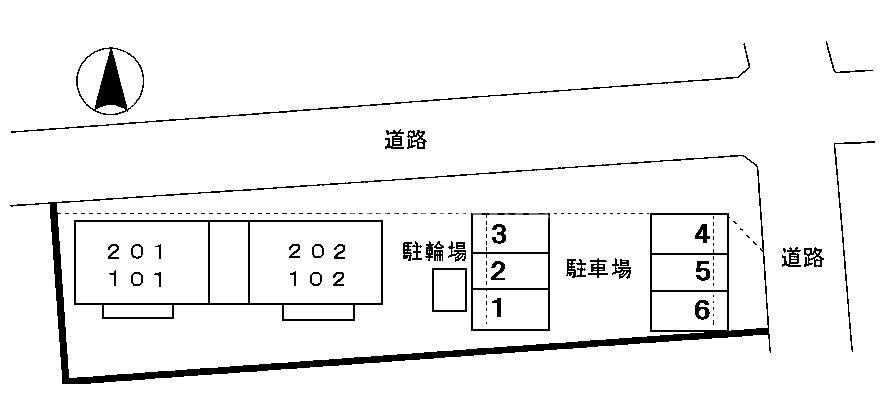 カーサ・ラッフィナートの駐車場|駐車場