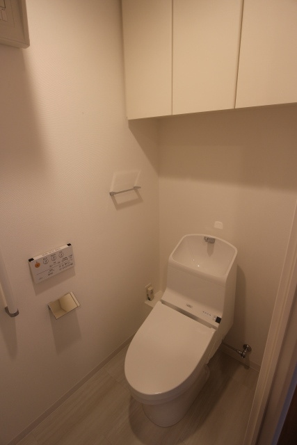 アルファフレシア久留米駅前【キャッシュバック対象物件】のトイレ|落ち着いた色調のトイレです