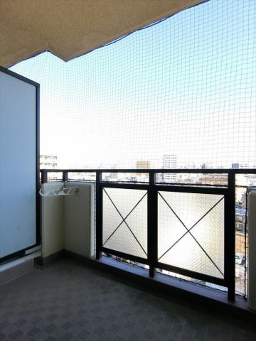 ダイナコート久留米レジックスのバルコニー|バルコニー付きです