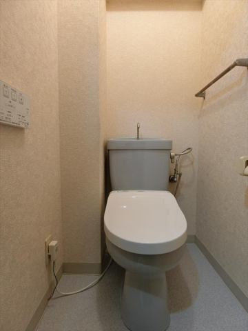 ダイナコート久留米レジックスのトイレ|ゆったりとした空間のトイレです