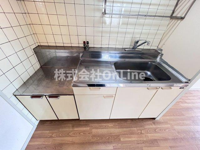 八尾市太子堂４丁目の賃貸マンションのキッチン