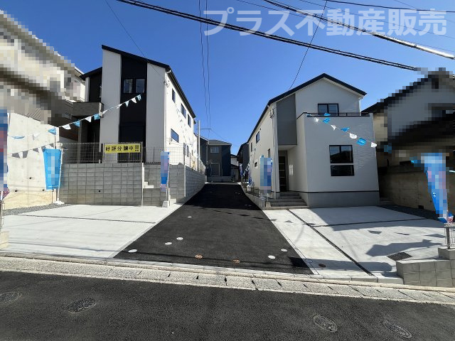 【外観】 | 福岡市城南区友丘6丁目3期　1号棟（全4棟）【仲介手数料無料・0円】 | 現地写真。同じ物件を見るなら、プラス不動産販売にお任せ下さい。