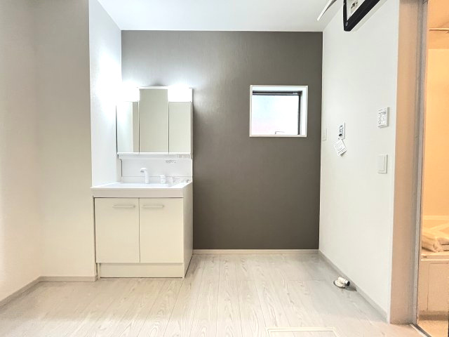 【洗面所】 | 福岡市城南区友丘6丁目3期　2号棟（全4棟）【仲介手数料無料・0円】 | 現地写真。