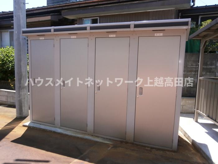 プラムコート木田 Ｂの設備|外部物置