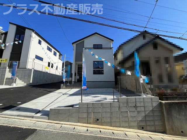 【外観】 | 福岡市城南区友丘6丁目3期　4号棟（全4棟）【仲介手数料無料・0円】 | 完成しました。物件内部もご見学頂けます。プラス不動産販売にお任せ下さい。