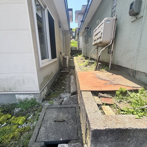 室蘭市絵鞆町3丁目6-7戸建のエントランス