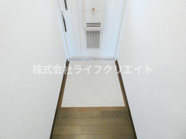 サンコーポの玄関