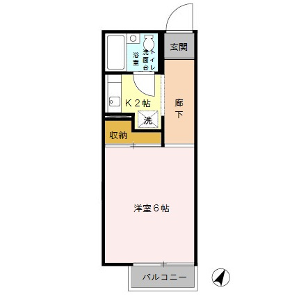 サンコーポの間取り