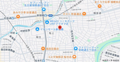 【地図】 | GRANDTIC新瑞橋駅前