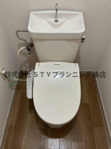 仲介手数料０円！タウンハイツ天池のトイレ