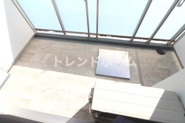 スプランディッド中之島WESTのバルコニー|選べる家電プランあり！！