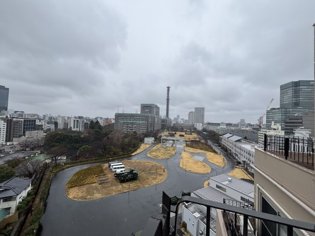 市ヶ谷左内坂ハイムの展望