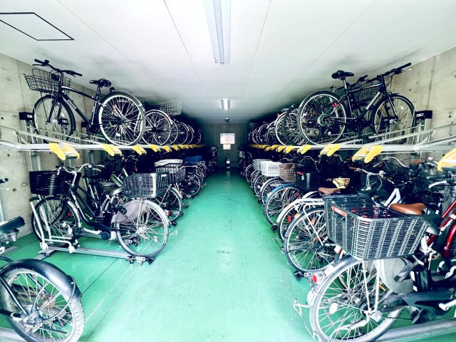 コスモ西大島グランステージ南棟のその他共用部分|駐輪場①