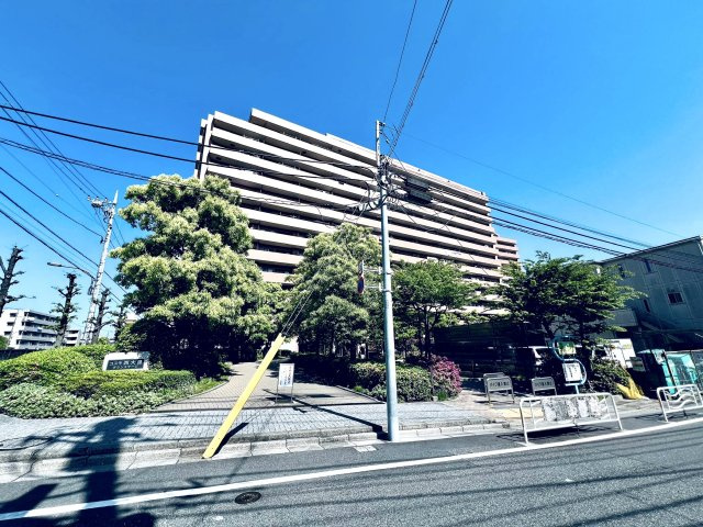 コスモ西大島グランステージ南棟の外観