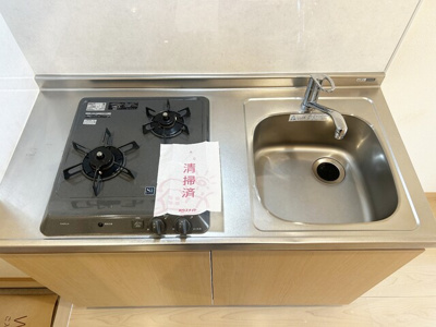 2口ガスコンロ付