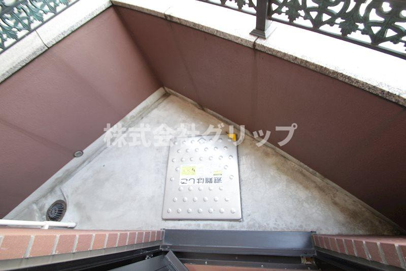 グリフィン横浜・桜木町拾壱番館のバルコニー