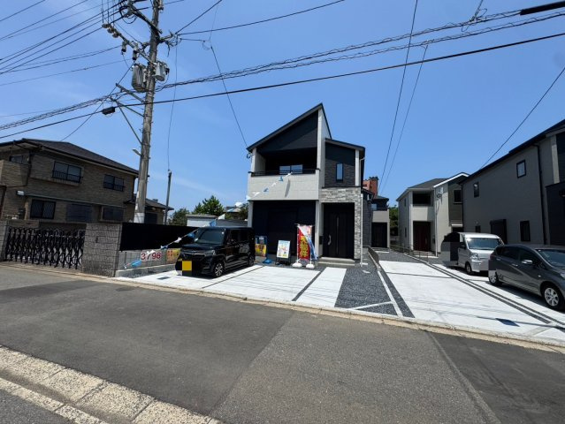 ーAdoble＋アドブルー小倉北区下富野3丁目1期　【小倉北区　新築戸建て】の外観|スタイリッシュな外観が魅力♪　【小倉北区　新築戸建て】