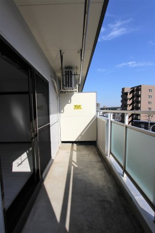 ライフ２１のバルコニー