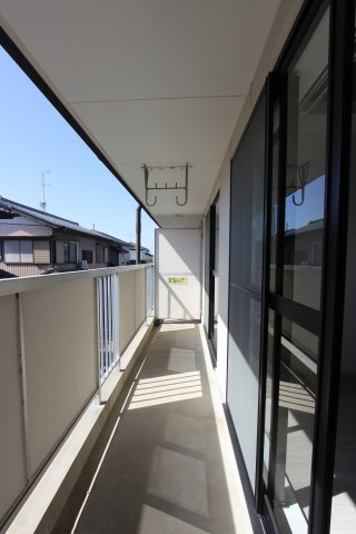 レジデンス八竜のバルコニー