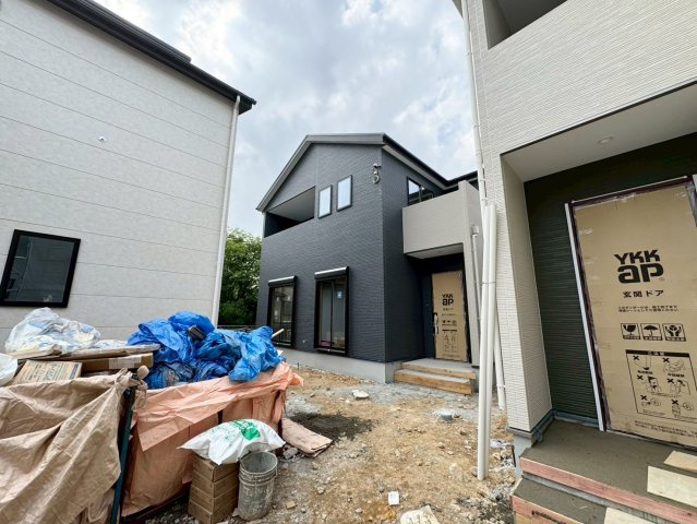 ーBloomーブルームー小倉北区下富野3丁目1期　【小倉北区　新築戸建て】の外観|現地撮影　2025,5,19ーBloomーブルームー小倉北区下富野3丁目1期　【小倉北区　新築戸建て】