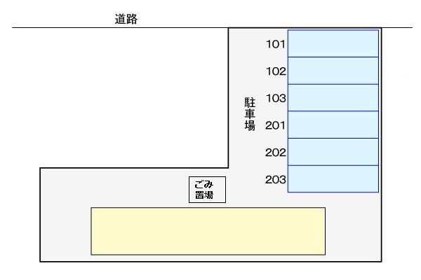 ニューシティ紅葉丘の駐車場