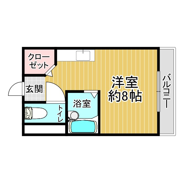 レジデンス一条の間取り