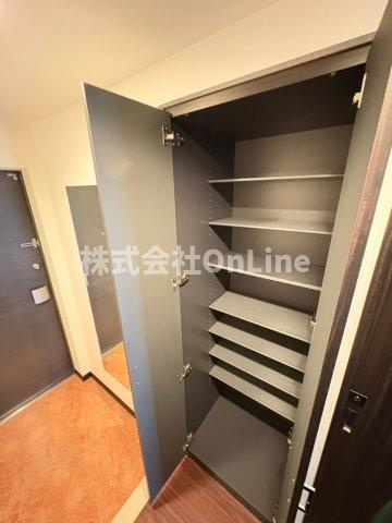 東大阪市森河内西２丁目の賃貸マンションの収納