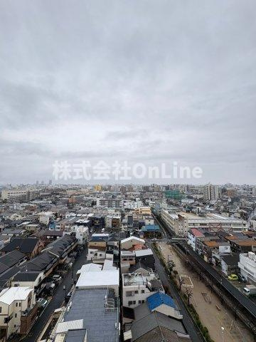 東大阪市森河内西２丁目の賃貸マンションの展望