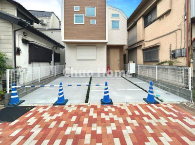 【駐車場】 | 葛飾区青戸5丁目新築分譲住宅 | カースペース並列2台