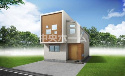 【完成予想図】 | 葛飾区青戸5丁目新築分譲住宅 | 外観パース