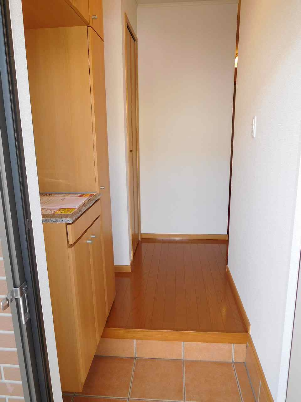 シャトーオーロラの玄関