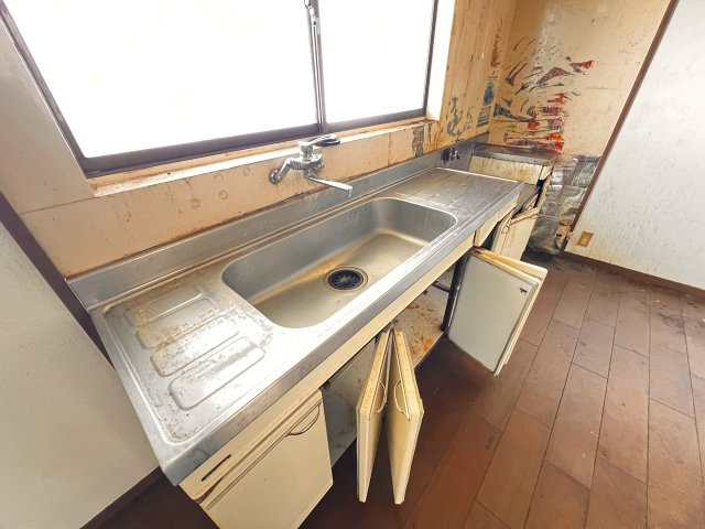 ユノソハイツ筑後Ｂ棟のキッチン