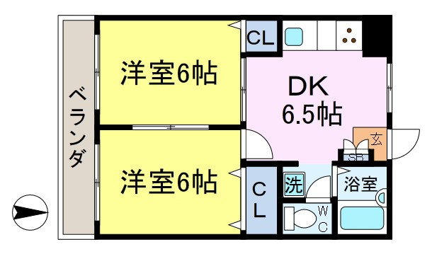 フローラルビューの間取り