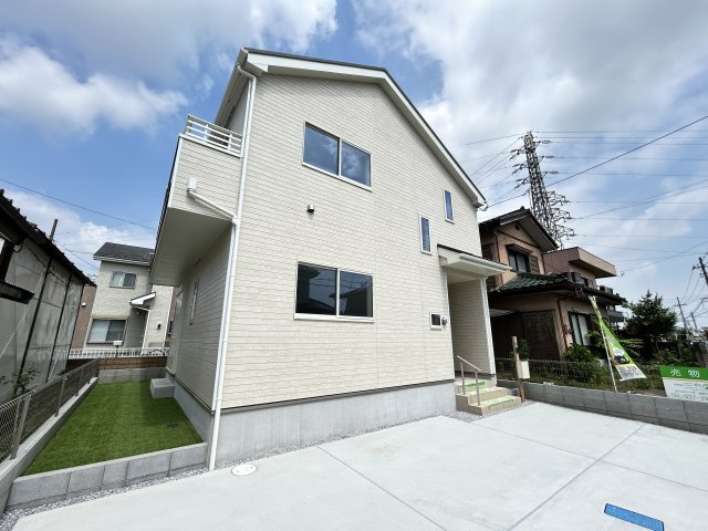 新築　高崎市浜尻町4期　Heartful　Town　１号棟の外観|現地写真　2025年6月完成しました！ご内覧等、お気軽にお問合せください♪　							
