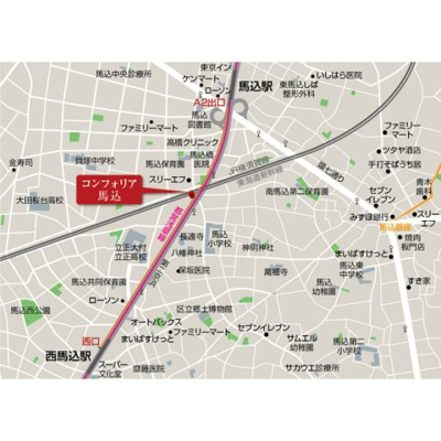 【地図】 | コンフォリア馬込