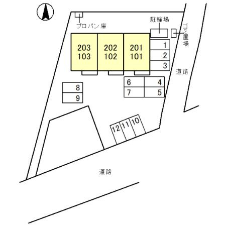【区画図】 | ヴォルガ　Ⅱ