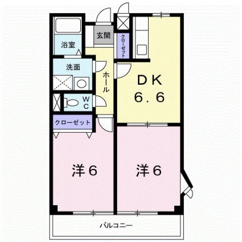メールグランの間取り|間取図