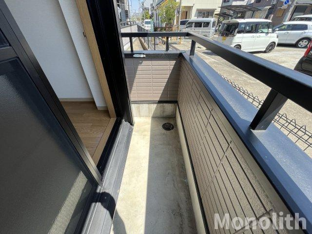 フローレスハタのバルコニー