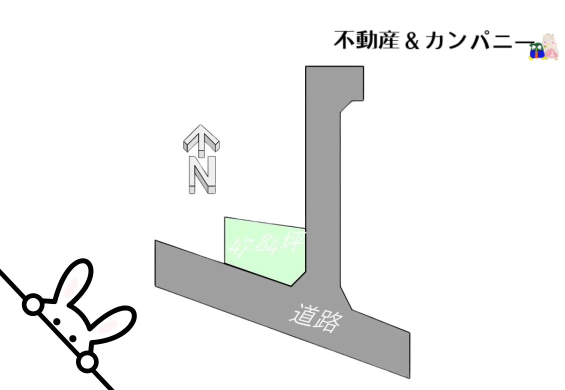 フットネスタウン鷹子町7号地　鷹子町売土地の土地図