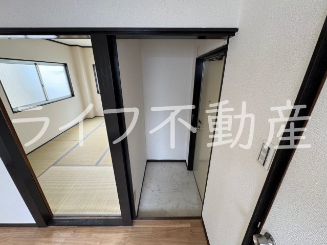 坂下マンションの玄関|落ち着いた玄関です