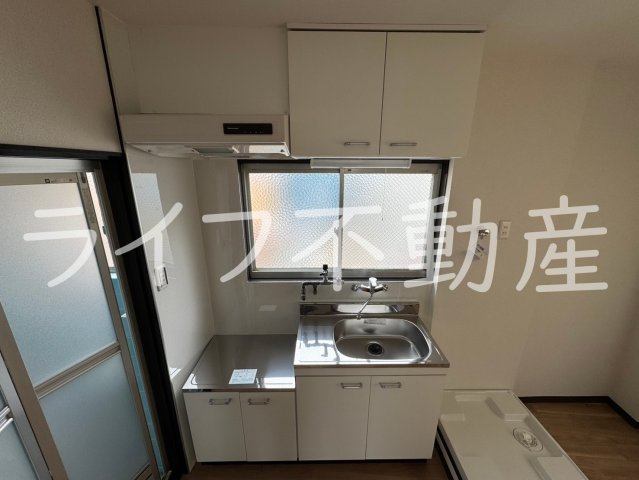 坂下マンションのキッチン|キッチンでお料理をお楽しみください