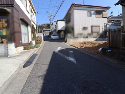 【前面道路含む現地写真】 | 岡崎市能見町土地