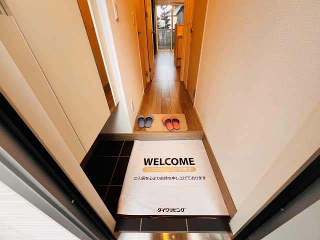 アモリール西牟田の玄関
