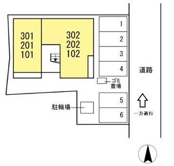 Bellflower高森の区画図