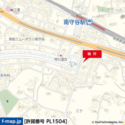 【地図】 | けやき台１丁目２３ー８テナント