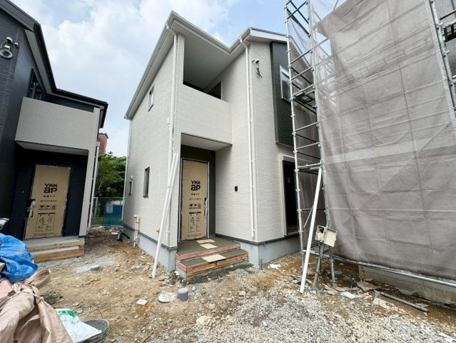 ーBloomーブルームー小倉北区下富野3丁目1期　【小倉北区　新築戸建て】の外観|現地撮影　2025,5,19ーBloomーブルームー小倉北区下富野3丁目1期　【小倉北区　新築戸建て】