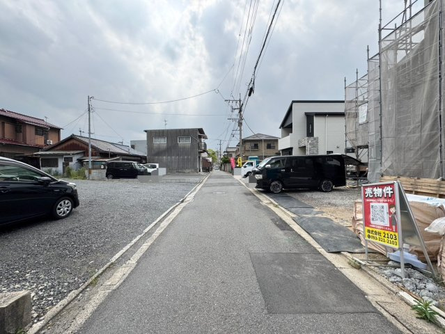 ーBloomーブルームー小倉北区下富野3丁目1期　【小倉北区　新築戸建て】の前面道路含む現地写真|現地撮影　2025,5,19ーBloomーブルームー小倉北区下富野3丁目1期　【小倉北区　新築戸建て】