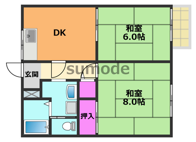【間取り】 | リバティパレス