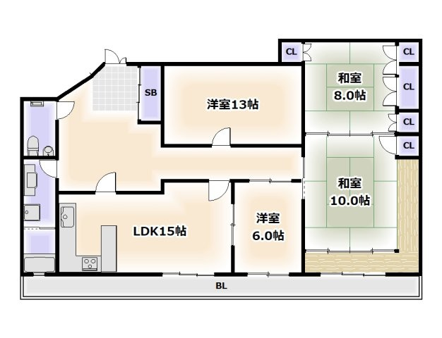 【間取り】 | エーワンコーポ